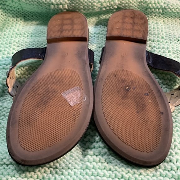 Action Black Sandal with rhinestones - Picture 3 of 4